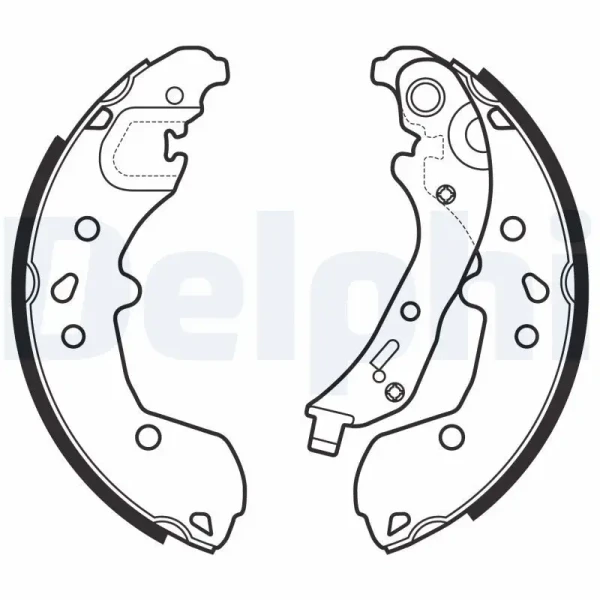 Delphi Arka Fren Balatası – LS2148