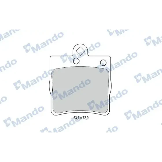Mando Arka Fren Balatası – MBF015140 ürün görseli