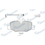 Mando Arka Fren Balatası – MBF015209