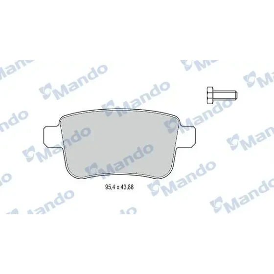 Mando Arka Fren Balatası – MBF015241 ürün görseli
