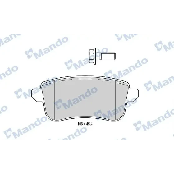 Mando Arka Fren Balatası – MBF015295 / OEM 440606082R ürün görseli