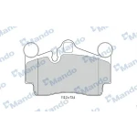 Mando Arka Fren Balatası – MBF015374