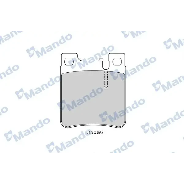 Mando Arka Fren Balatası – MBF015655