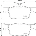 Brembo Arka Fren Balatası – P24175