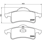 Brembo Arka Fren Balatası – P37006