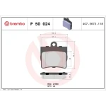 Brembo Arka Fren Balatası – P50024