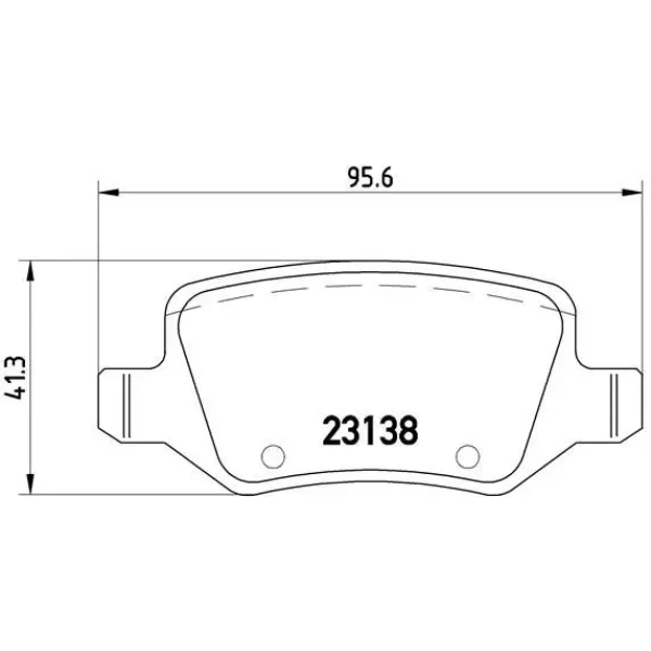 Brembo Arka Fren Balatası – P50058 / OEM A4144200120