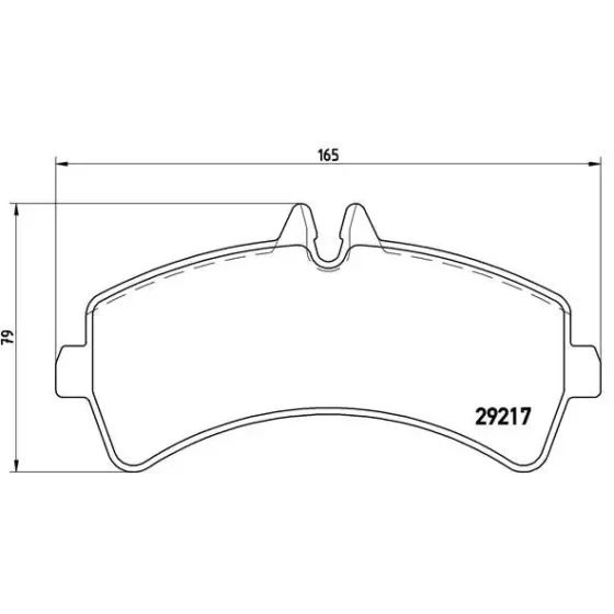 Brembo Arka Fren Balatası – P50060 ürün görseli