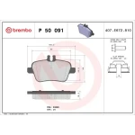 Brembo Arka Fren Balatası – P50091