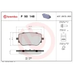 Brembo Arka Fren Balatası – P50148