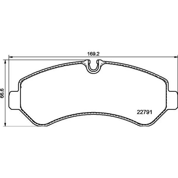 Brembo Arka Fren Balatası – P50150