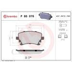 Brembo Arka Fren Balatası – P85076