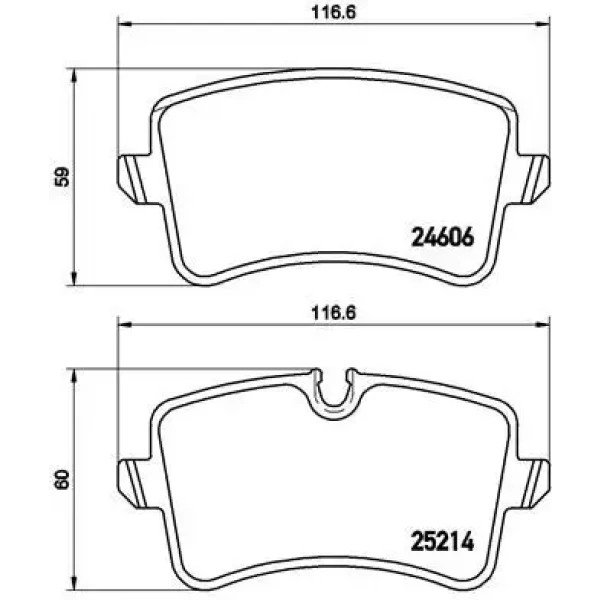 Brembo Arka Fren Balatası – P85119