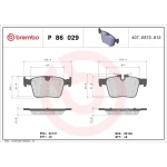 Brembo Arka Fren Balatası – P86029
