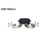 SKF Arka Fren Balatası – VKBP90066E