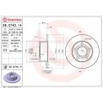 Brembo Arka Fren Diski – 08.5743.11