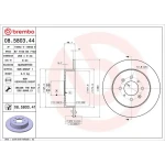 Brembo Arka Fren Diski – 08.5803.41