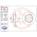 Brembo Arka Fren Diski – 08.7627.10