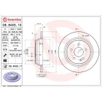 Brembo Arka Fren Diski – 08.8405.11 / OEM A6364230112