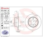 Brembo Arka Fren Diski – 08.9787.11 / OEM 34216855001