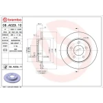 Brembo Arka Fren Diski – 08.A029.10