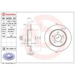 Brembo Arka Fren Diski – 08.A029.21