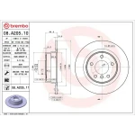 Brembo Arka Fren Diski – 08.A205.10