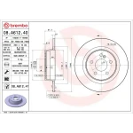 Brembo Arka Fren Diski – 08.A612.41 / OEM A2044230912