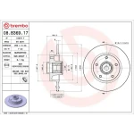 Brembo Arka Fren Diski – 08.B369.17