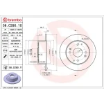 Brembo Arka Fren Diski – 08.C290.11