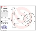 Brembo Arka Fren Diski – 09.9582.10 / OEM 7H0615601B