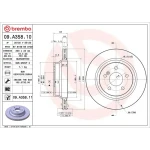 Brembo Arka Fren Diski – 09.A358.10 / OEM A0423091207
