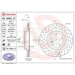 Brembo Arka Fren Diski – 09.A959.21 / OEM A1664230412
