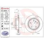 Brembo Arka Fren Diski – 09.B338.11 / OEM 34216797344