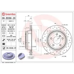 Brembo Arka Fren Diski – 09.B338.2X