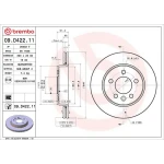 Brembo Arka Fren Diski – 09.D422.11 / OEM 65508030001