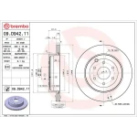 Brembo Arka Fren Diski – 09.D942.11 / OEM A4704230200