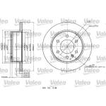 Valeo Arka Fren Diski – 187142 / OEM A9064230012