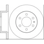 Braxis Arka Fren Diski – AE1017 / OEM A9104230300