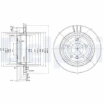 Delphi Arka Fren Diski – BG3042