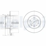 Delphi Arka Fren Diski – BG3274