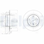 Delphi Arka Fren Diski – BG3960