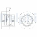 Delphi Arka Fren Diski – BG4063C