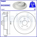 Delphi Arka Fren Diski – BG5099C