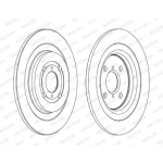 Ferodo Arka Fren Diski – DDF1588C / OEM 424310D060000