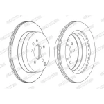 Ferodo Arka Fren Diski – DDF1660C