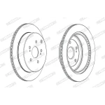 Ferodo Arka Fren Diski – DDF2072C / OEM 5561177K01