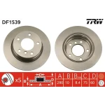 TRW Arka Fren Diski – DF1539