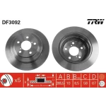 TRW Arka Fren Diski – DF3092