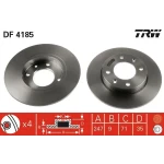 TRW Arka Fren Diski – DF4185